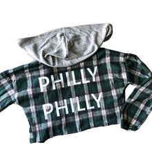 Load image into Gallery viewer, Cropped Philly Philly flannel

