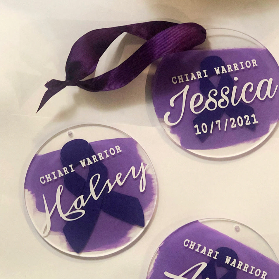 Chiari Warrior Christmas ornament