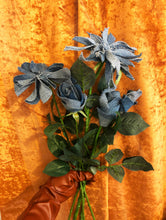 Load image into Gallery viewer, Denim flower bouquets.
