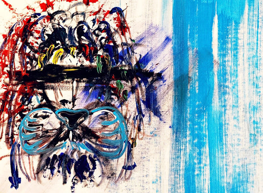 Visionary Lion Print