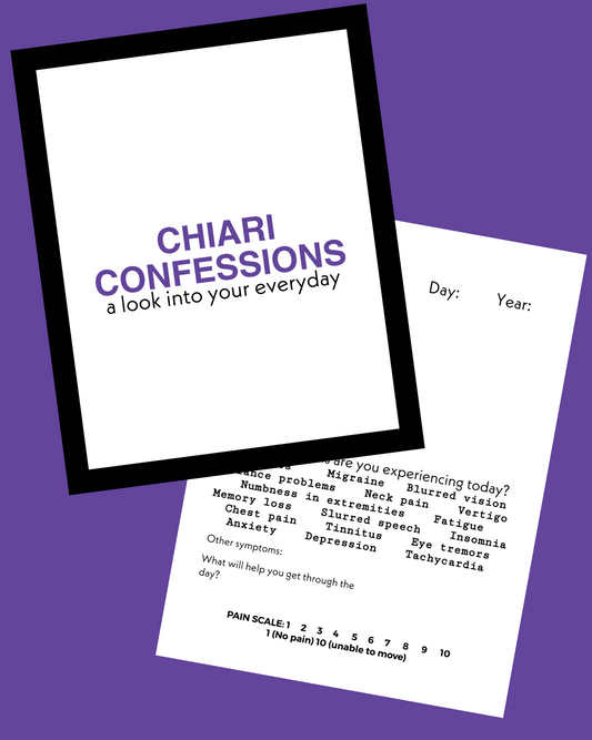 Chiari Symptom Tracker book