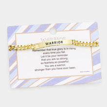 Load image into Gallery viewer, Warrior link bracelet
