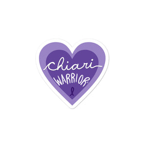 Chiari Heart Bubble-free stickers
