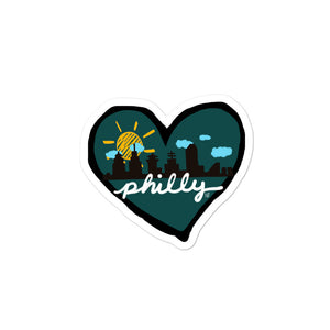 Sunshine in Philly Bubble-free stickers