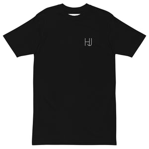 Teal Butterfly Wings premium heavyweight tee