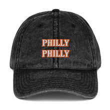 Load image into Gallery viewer, Orange Philly Vintage Cotton Twill Cap
