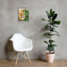 Load image into Gallery viewer, Garden Lion Canvas Print
