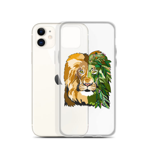 Garden Lion iPhone Case