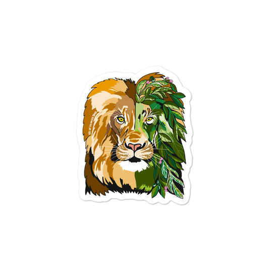 Garden Lion Bubble-free stickers