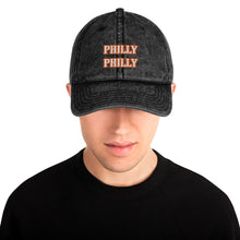 Load image into Gallery viewer, Orange Philly Vintage Cotton Twill Cap
