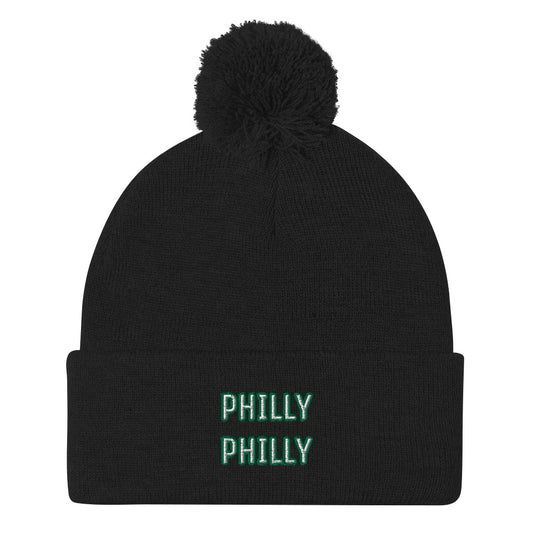 Philly Pom-Pom Beanie