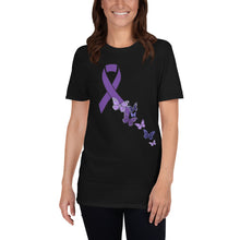 Load image into Gallery viewer, Butterfly Ribbon Short-Sleeve Unisex T-Shirt
