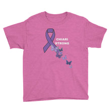 Load image into Gallery viewer, Chiari Butterfly Youth Short Sleeve T-Shirt
