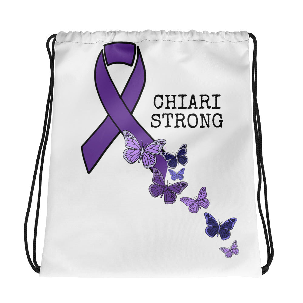 Chiari Butterfly Drawstring bag