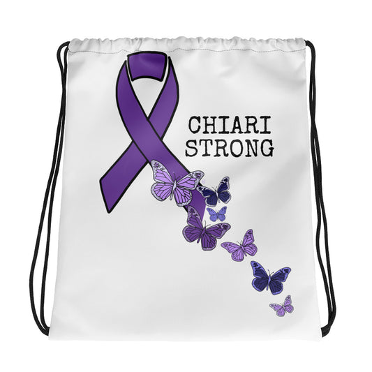 Chiari Butterfly Drawstring bag