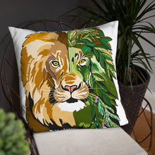 Load image into Gallery viewer, Garden Lion Basic Pillow
