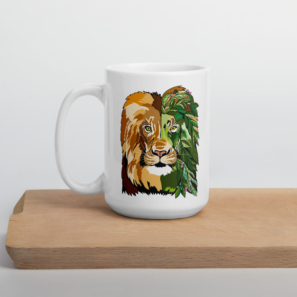 Garden Lion Mug