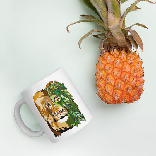Garden Lion Mug