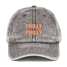 Load image into Gallery viewer, Orange Philly Vintage Cotton Twill Cap
