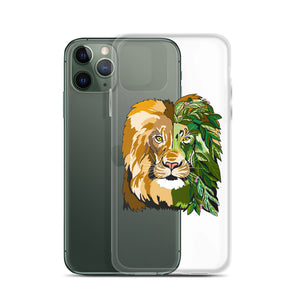 Garden Lion iPhone Case