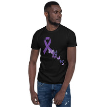 Load image into Gallery viewer, Butterfly Ribbon Short-Sleeve Unisex T-Shirt
