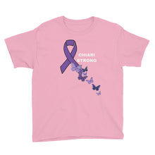 Load image into Gallery viewer, Chiari Butterfly Youth Short Sleeve T-Shirt
