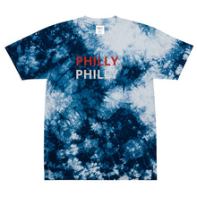 Load image into Gallery viewer, PHILLY Oversized tie-dye t-shirt
