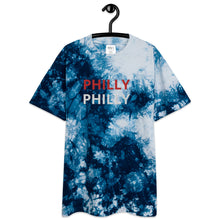 Load image into Gallery viewer, PHILLY Oversized tie-dye t-shirt
