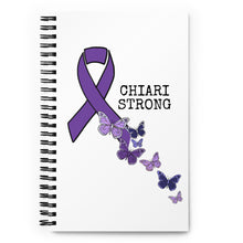 Load image into Gallery viewer, Chiari Butterfly Spiral notebook
