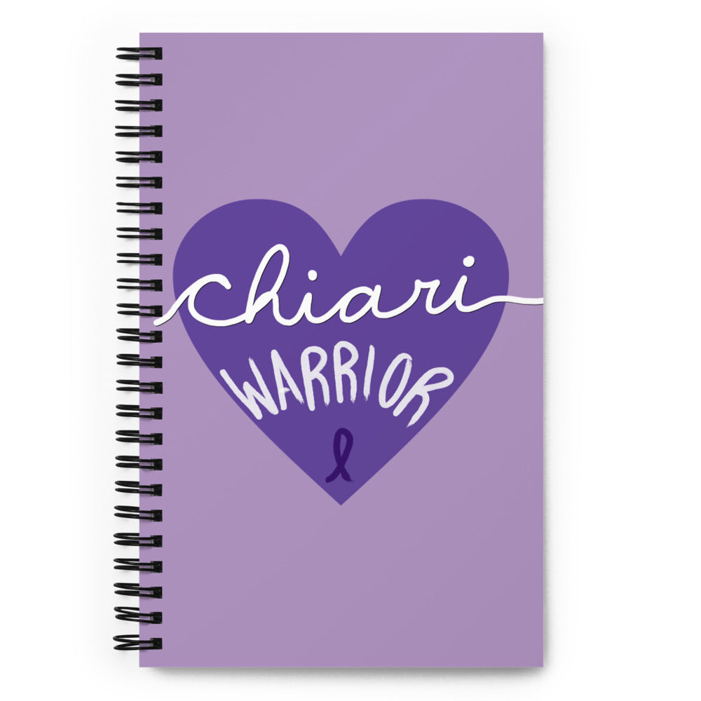 Chiari Heart Spiral notebook