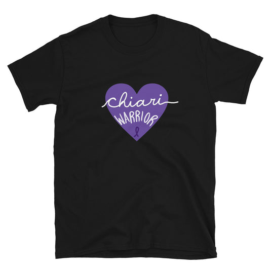 Chiari Warrior Heart Short-Sleeve Unisex T-Shirt