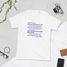 Load image into Gallery viewer, Chiari Warrior definition Short-Sleeve Unisex T-Shirt

