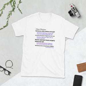 Chiari Warrior definition Short-Sleeve Unisex T-Shirt