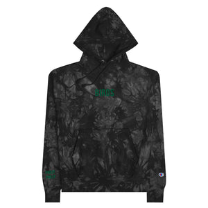 Birds Unisex Champion tie-dye hoodie