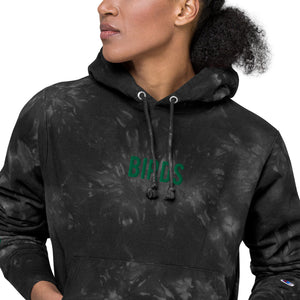 Birds Unisex Champion tie-dye hoodie