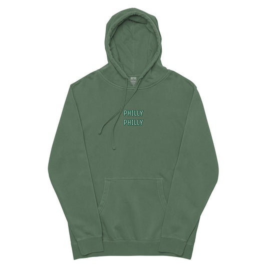 Philly Philly Unisex pigment dyed hoodie