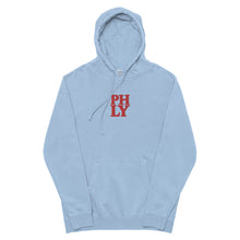 Load image into Gallery viewer, PHLY Unisex pigment dyed hoodie
