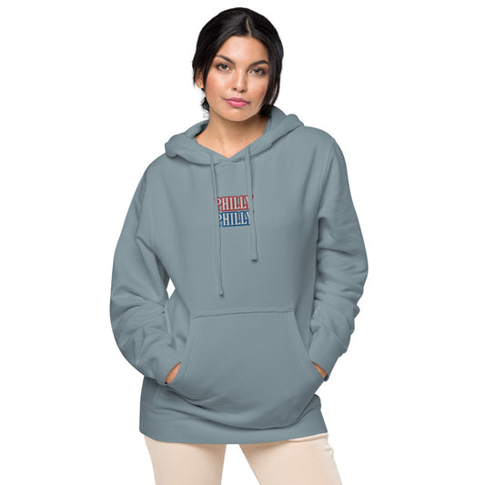 Philly Philly Unisex pigment dyed hoodie