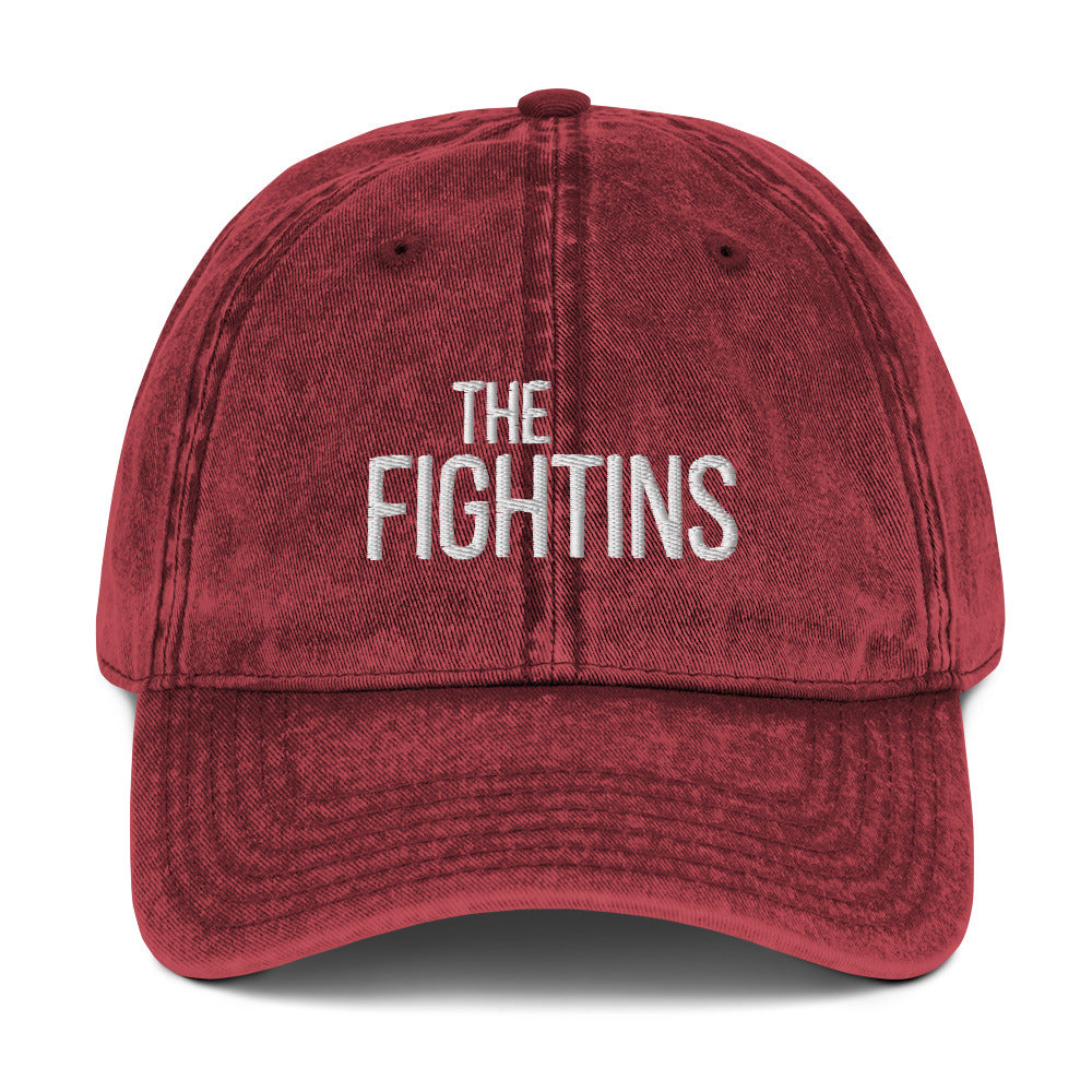 Fightins Vintage Cotton Twill Cap