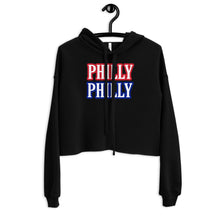 Load image into Gallery viewer, Sixers inspired Crop Hoodie
