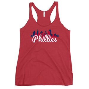 Phillies Women's Racerback Tank