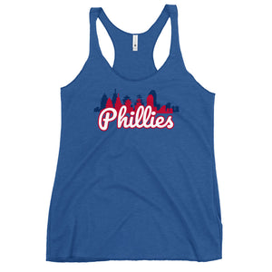 Phillies Women's Racerback Tank